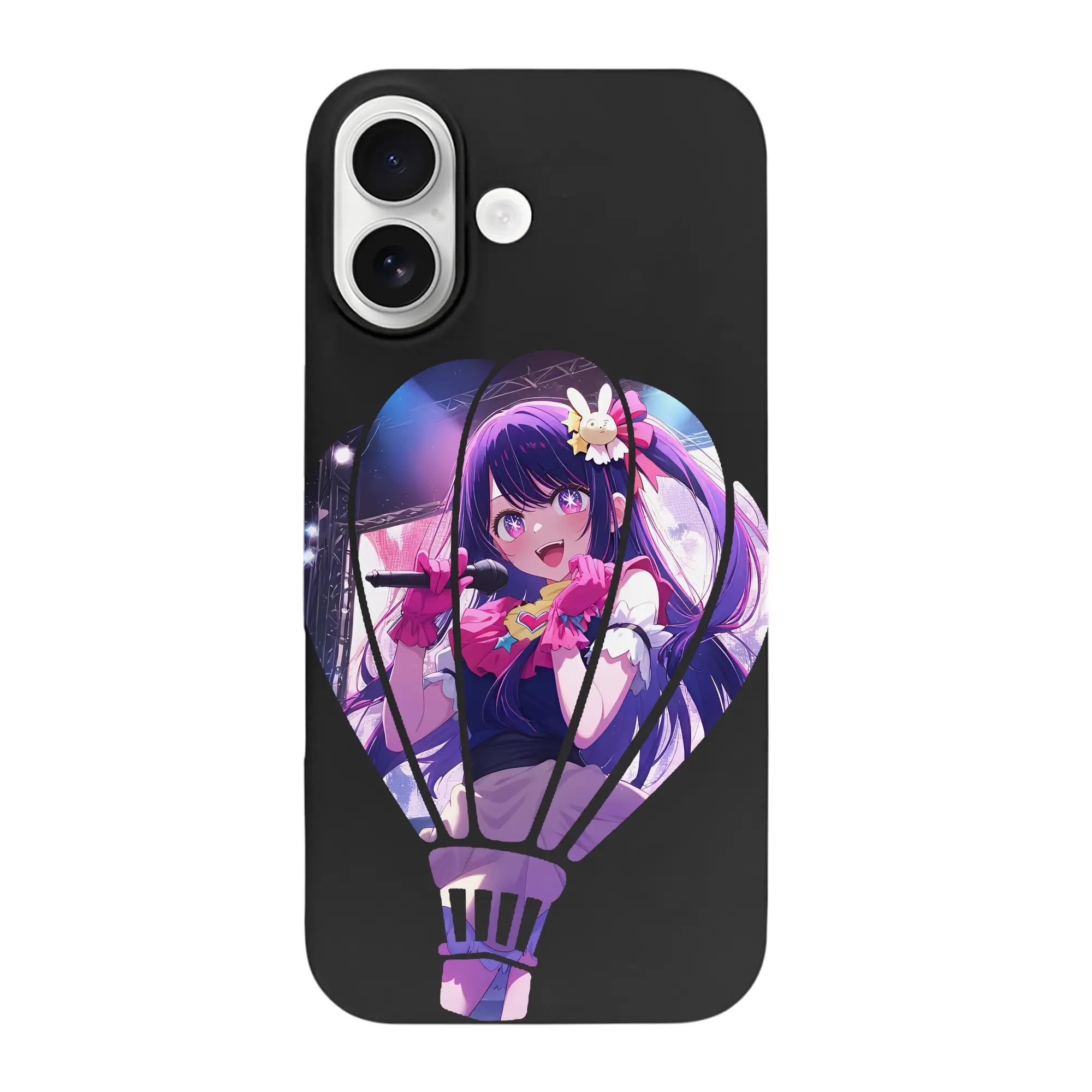 推しの子 グッズ,星野アイ - iPhone 17 シリーズ シリコンケース 薄型 耐衝撃 指紋防止 ソフトタッチカバー 精密フィット 傷防止 保護ケース iPhone 17/17 Air/17 Pro/17 Pro Max 対応